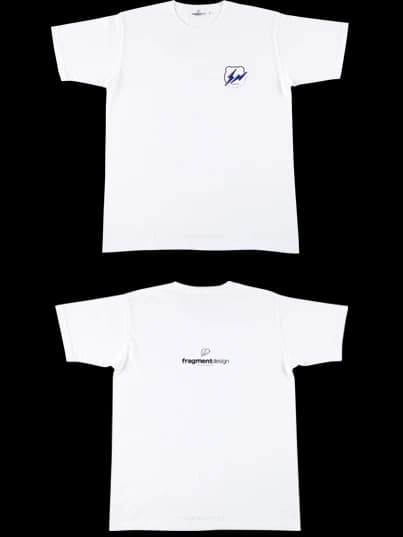 BE@RTEE fragmentdesign-VINTAGE CUSTOM 2 (WHITE×NAVY) BE@RBRICK