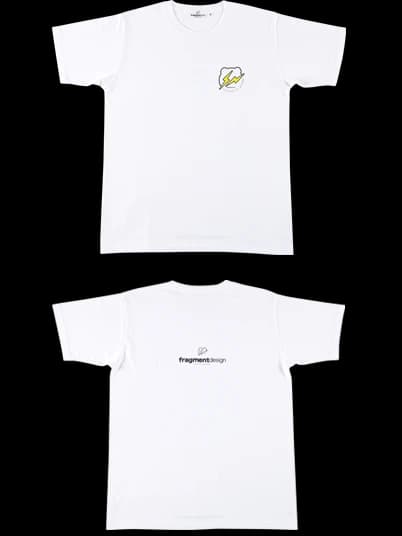 BE@RTEE fragmentdesign-VINTAGE CUSTOM 2 (WHITE×YELLOW) BE@RBRICK