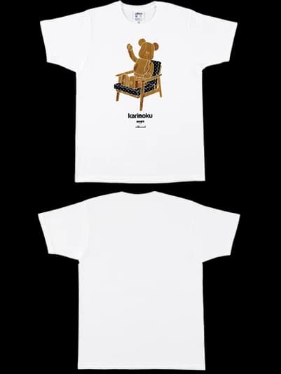 BE@RBRICK figure: Karimoku Chair White Dot