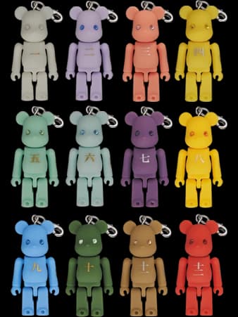 Birthday Japanese Traditional Colors BE@RBRICK