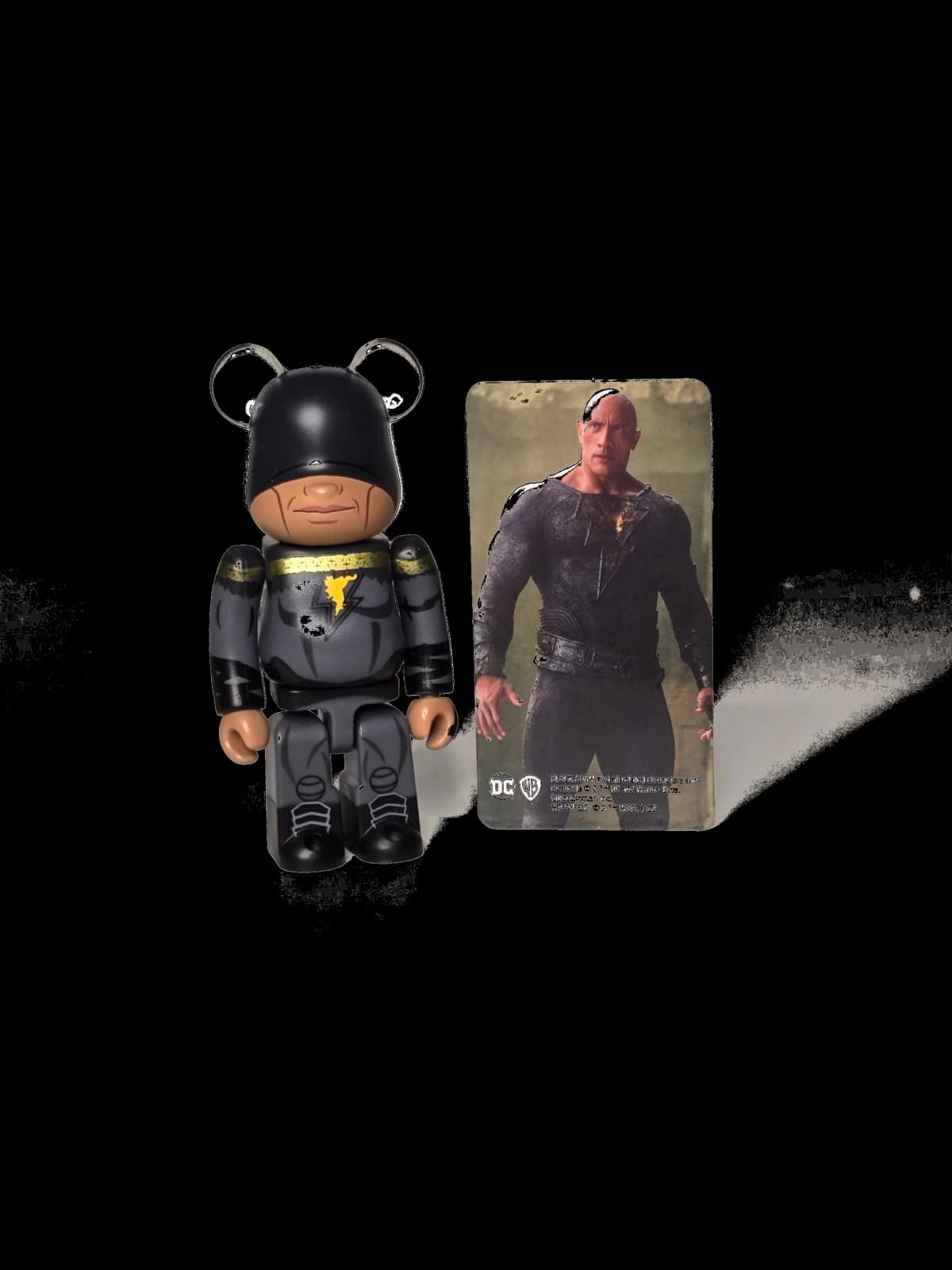 BE@RBRICK figure: Black Adam - Bearbrick Series 45 - Medicom Toy