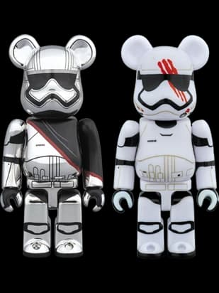 Captain Phasma(tm) & Fn-2187(tm) Be@rbrick Star Wars(tm) 2pack BE@RBRICK