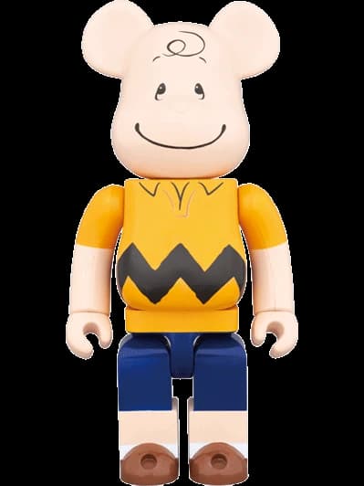 BE@RBRICK figure: Charlie Brown