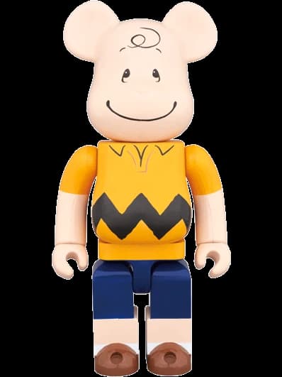 BE@RBRICK figure: Charlie Brown