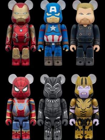 Chase Marvel Infinity Saga BE@RBRICK