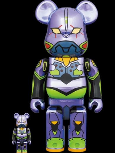 エヴァンゲリオン初号機 CHROME Ver. BE@RBRICK