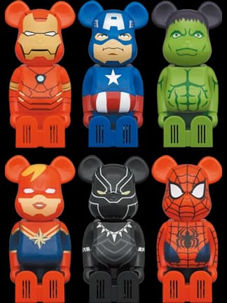 cleverin BE@RBRICK MARVEL BE@RBRICK