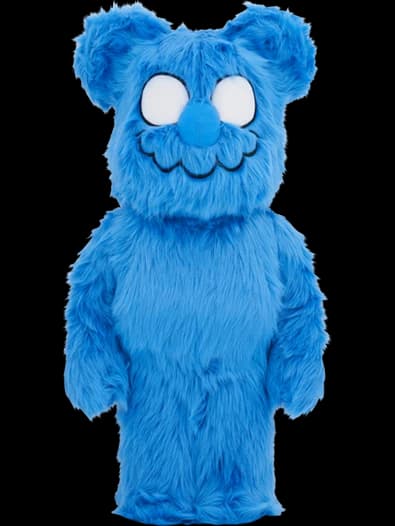 BE@RBRICK figure: COIN PARKING DELIVERY × SESAME STREET 白井さん (SESAME STREET Ver.)