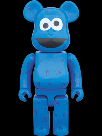 BE@RBRICK figure: Cookie Monster