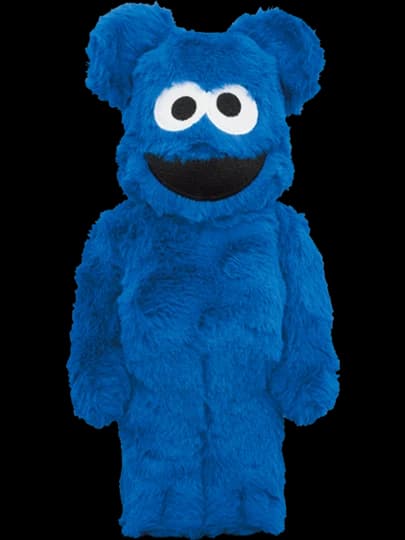 BE@RBRICK figure: COOKIE MONSTER Costume Ver.