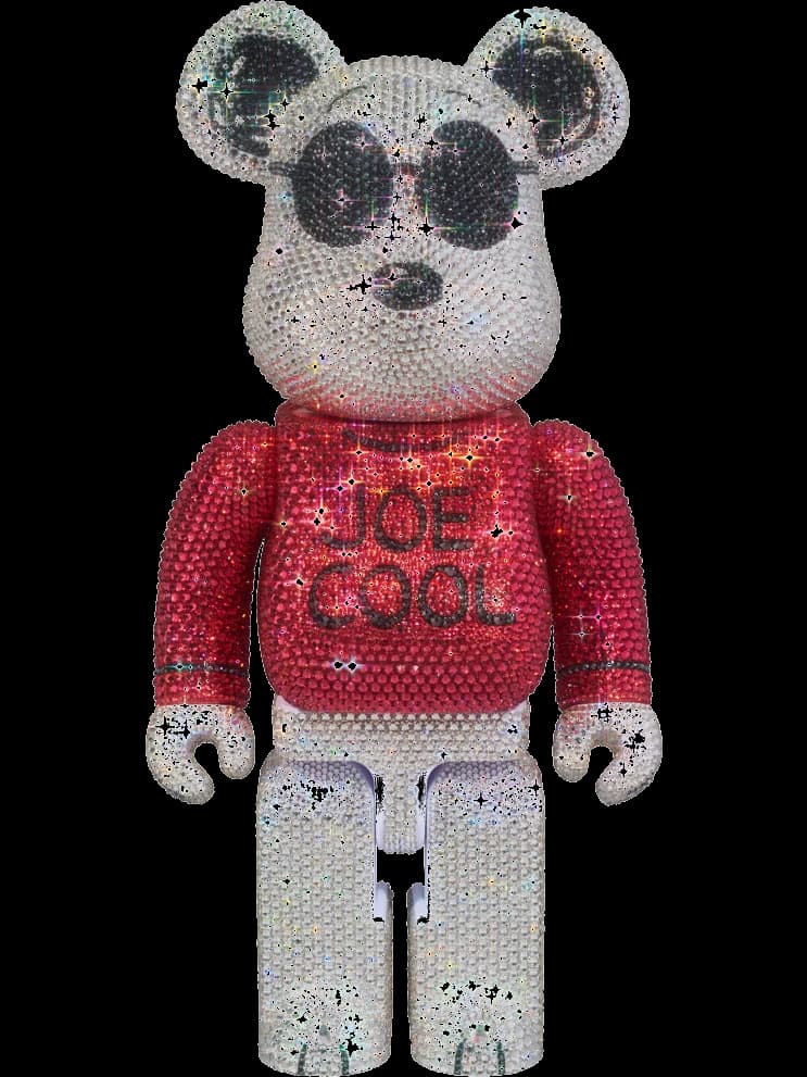 BE@RBRICK figure: CRYSTAL DECORATE JOE COOL 《Planned to be shipped in late December 2025 / Order period is until July 23》