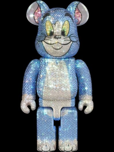 CRYSTAL DECORATE TOM (Classic Color) (TOM AND JERRY) BE@RBRICK