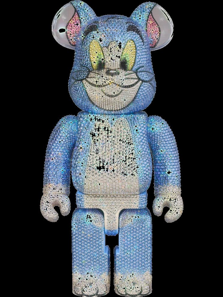 CRYSTAL DECORATE TOM (Classic Color) (TOM AND JERRY)《Planned to be shipped in late April 2025》 BE@RBRICK