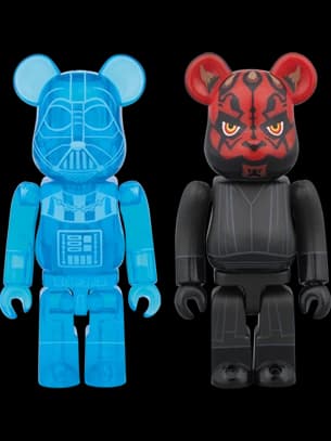 DARTH VADER(TM) (HOLOGRAPHIC Ver.) & DARTH MAUL(TM) 2 PACK BE@RBRICK