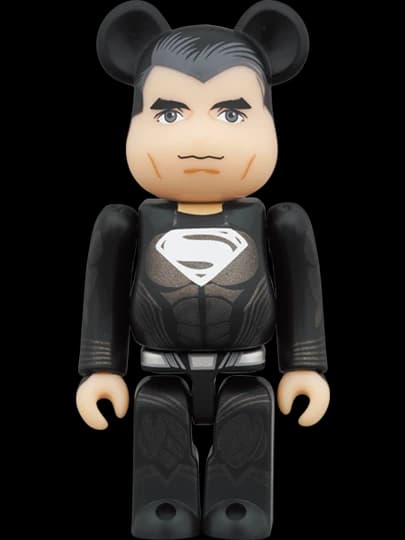 DC Exhibition Limited 1,000 - Justice League: Zack Snyder Cut Blu-ray Set w/ Superman Black Suit Ver. BE@RBRICK