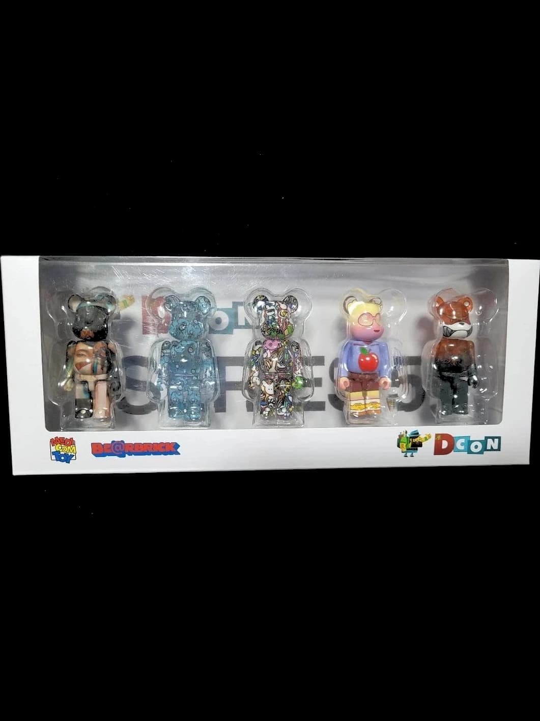 Bearbrick - DCON 2024 Artist Series 5 Pack - Designer Con x Medicom
