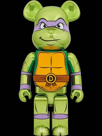 DONATELLO CHROME Ver. BE@RBRICK