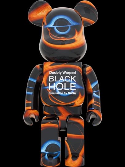 Doubly Warped BLACK HOLE BE@RBRICK