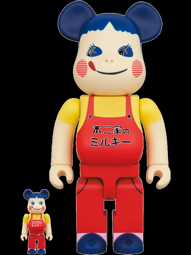 Enamel Sign Peko-chan BE@RBRICK