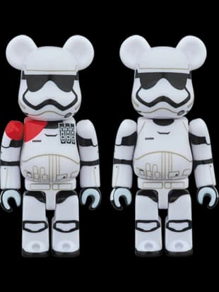 First Order Stormtrooper(tm) Officer & First Order Stormtrooper(tm) Be@rbrick Star Wars(tm) 2pack BE@RBRICK