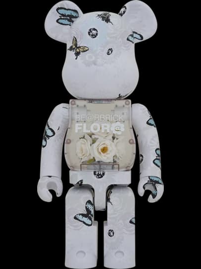 FLOR@ #2 White BE@RBRICK