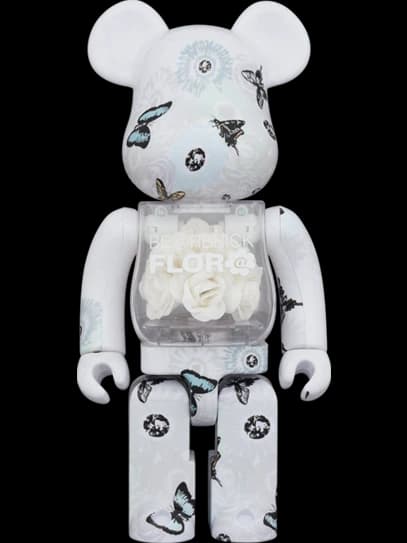 FLOR@ #2 White BE@RBRICK