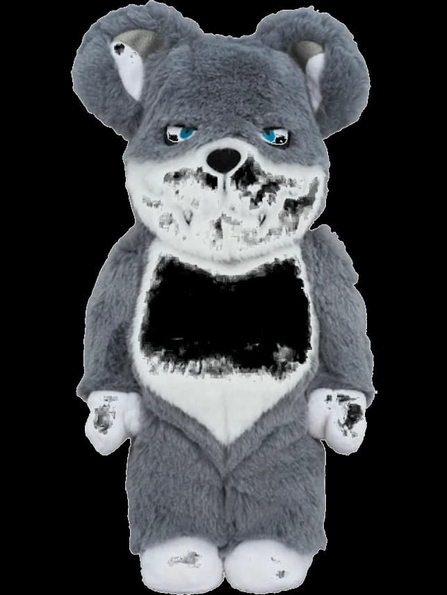 Fragment Reverse Model Grey BE@RBRICK