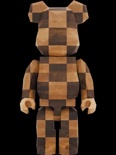 BE@RBRICK figure: Karimoku x Fragment Design Polygon Chess