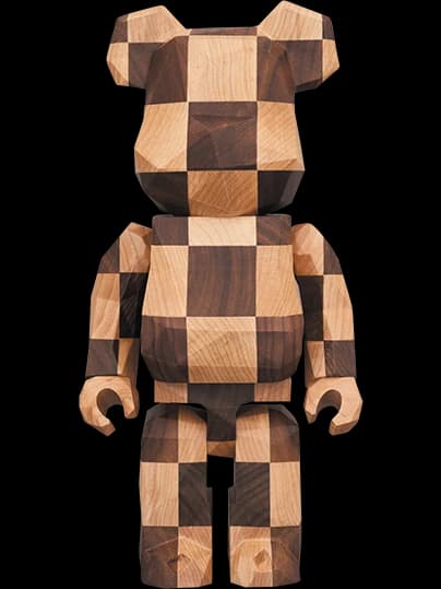 カリモク fragmentdesign polygon - CHESS BE@RBRICK