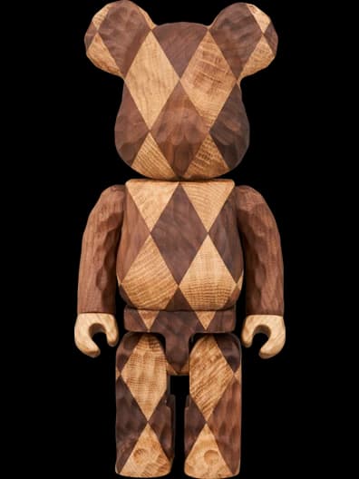 BE@RBRICK figure: Karimoku x Fragment Design - Lattice Pattern