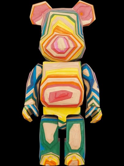 カリモク fragmentdesign HAROSHI VERTICAL polygon BE@RBRICK