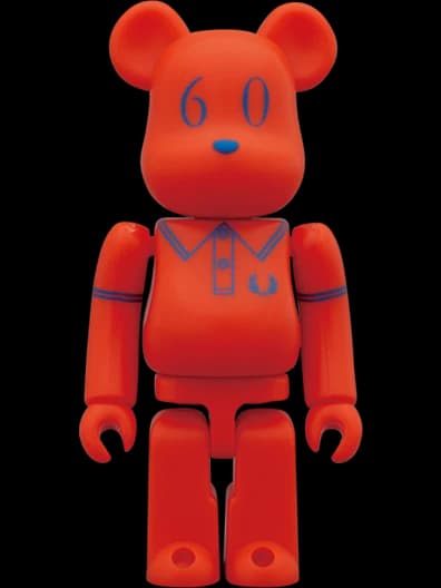 FRED PERRY 60th Anniversary BE@RBRICK BEAMS Ver. BE@RBRICK