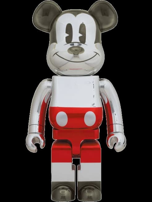 Future Mickey Mouse Sorayama (2nd Colour Ver) Bearbrick by Medicom Toy BE@RBRICK