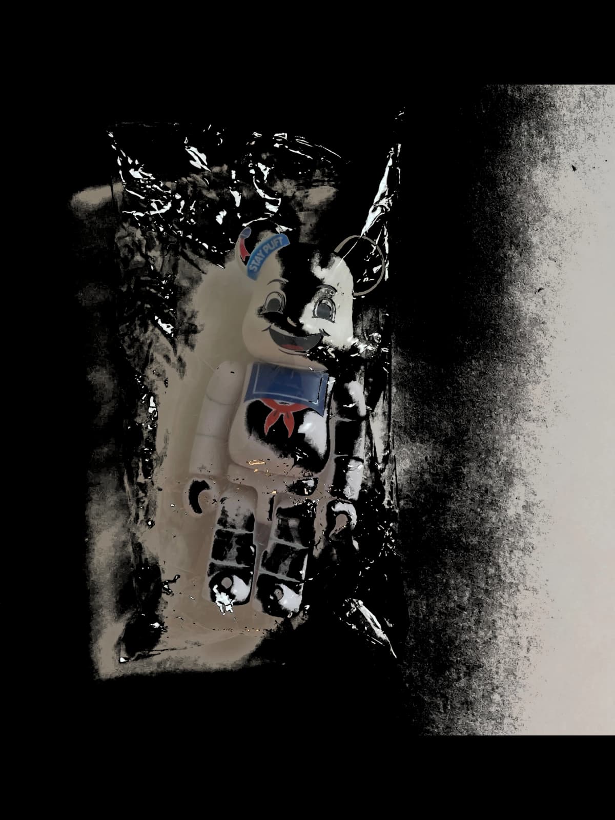 Ghost Busters Marshmallow Man Bearbrick series 33 by Medicom Toy BE@RBRICK