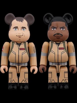 2PC SET Peter Venkman/Winston Zeddemore BE@RBRICK