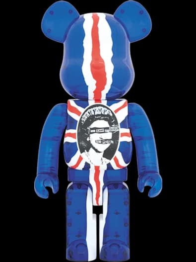 God Save The Queen Clear Ver. BE@RBRICK