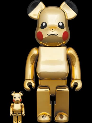 ピカチュウ GOLD CHROME Ver. BE@RBRICK
