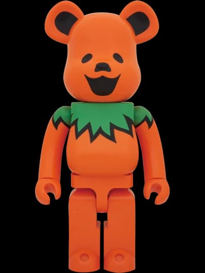 Dancing Bears Orange BE@RBRICK