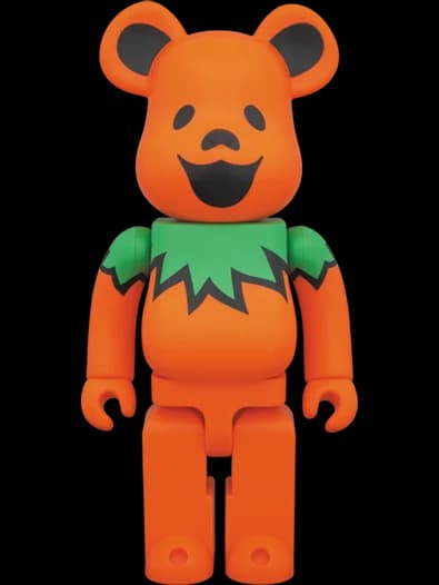 Dancing Bears Orange BE@RBRICK