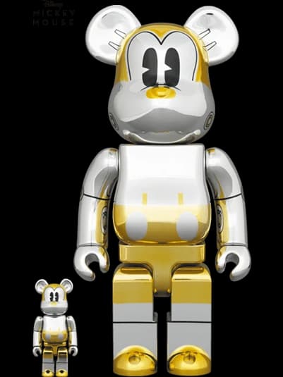 Future Mickey 2021 Bearbrick + BE@RBRICK