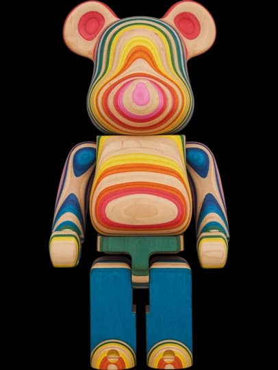 BE@RBRICK figure: Karimoku x Haroshi Vertical
