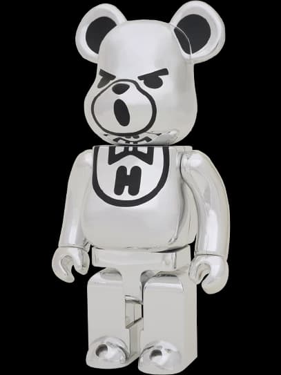 Hysteric Bear Chrome BE@RBRICK