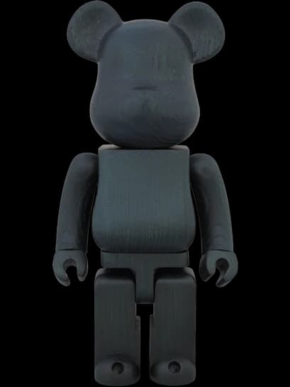 BE@RBRICK figure: Karimoku Indigo Paint