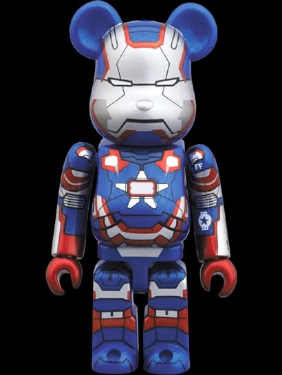 BE@RBRICK figure: Iron Patriot