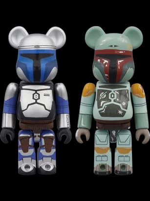 Jango Fett(tm) & Boba Fett(tm) Be@rbrick Star Wars 2pack BE@RBRICK