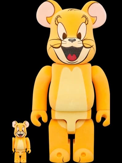 JERRY(Classic Color) FLOCKY Ver. & (TOM AND JERRY) BE@RBRICK
