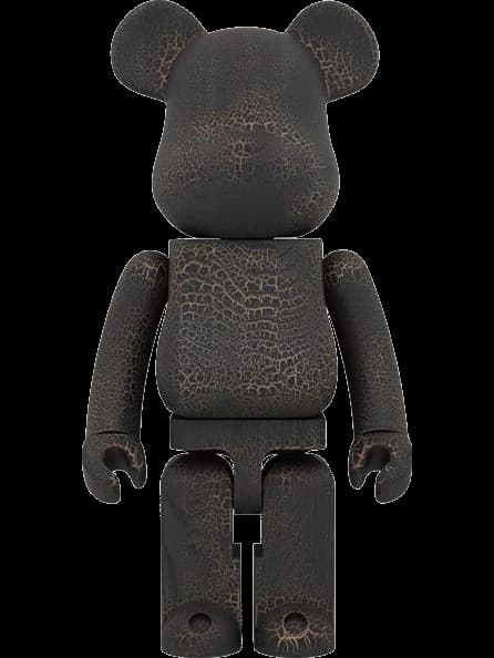 BE@RBRICK figure: Karimoku Crack Paint