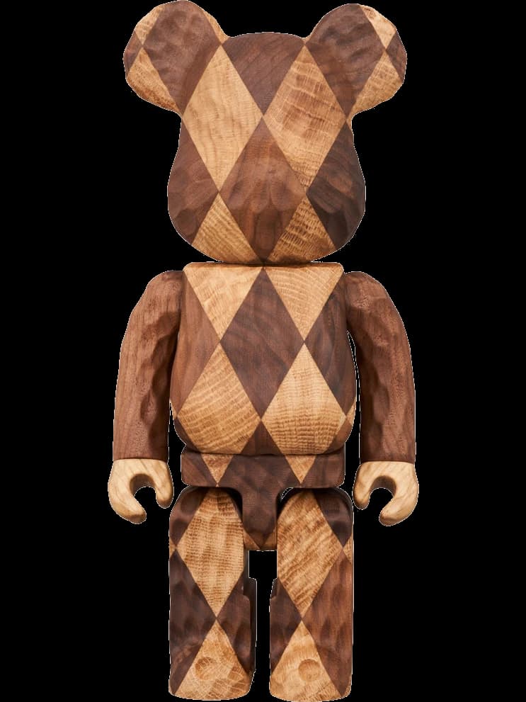 BE@RBRICK figure: Karimoku fragmentdesign polygon-LATTICE PATTERN