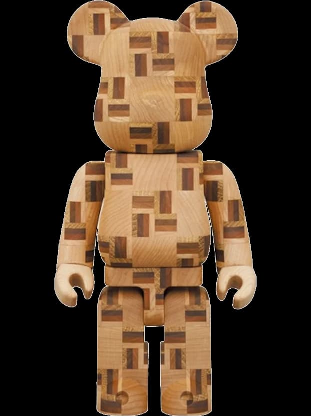 Marquetry Chess BE@RBRICK