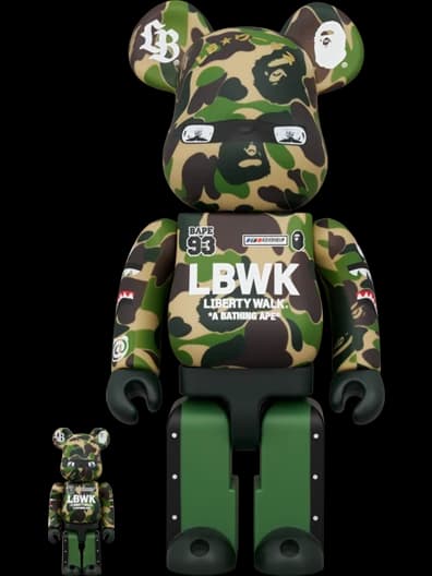 Lbwk × Bape(r) BE@RBRICK